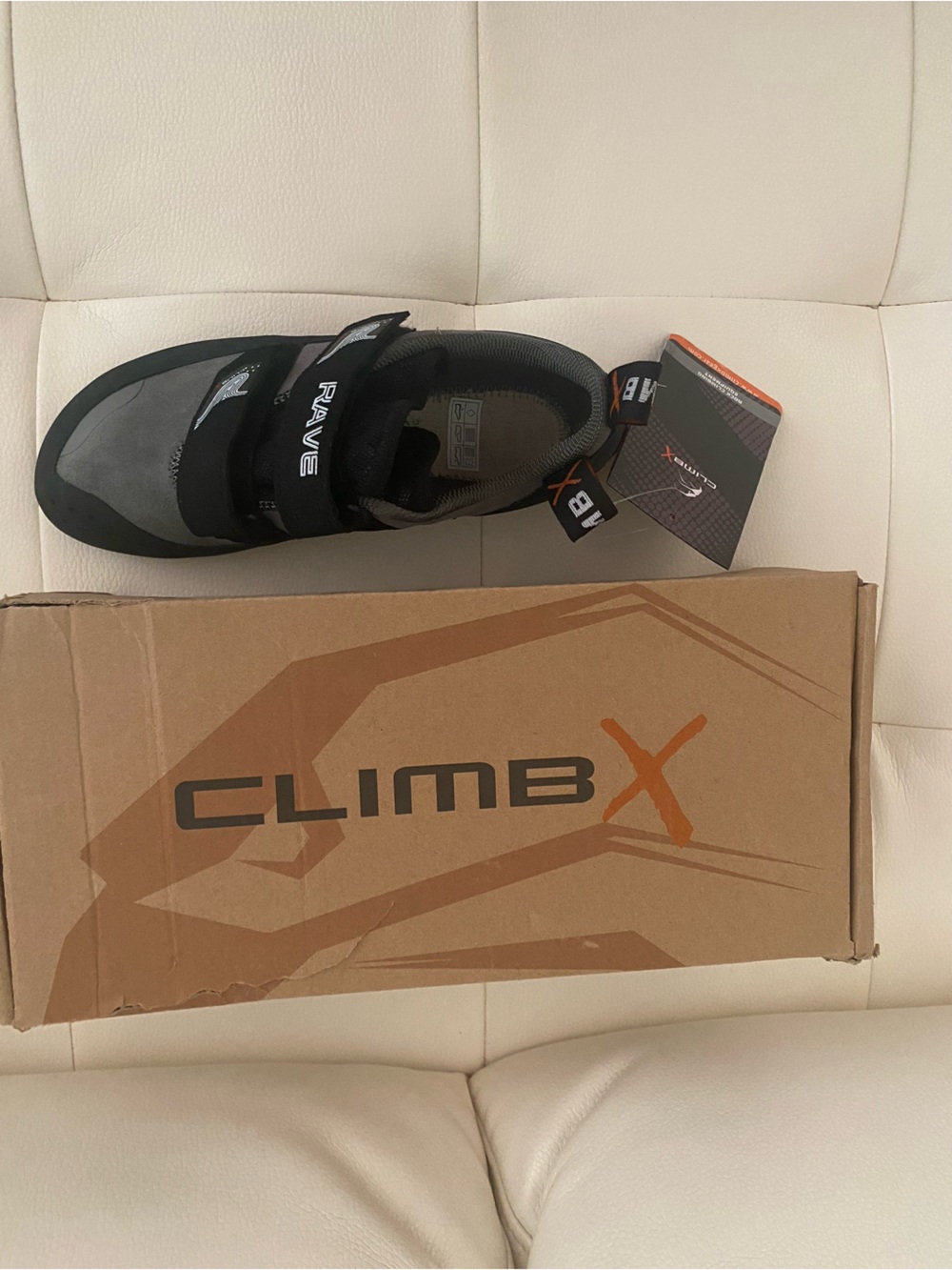 Women’s Gray and Black Athletic Climbing Shoes